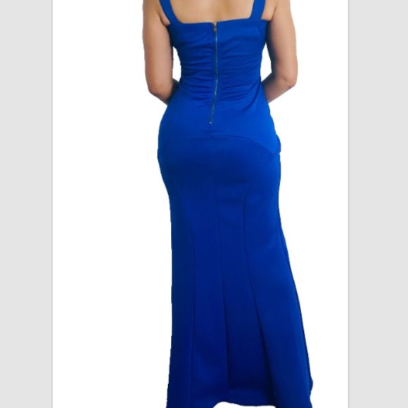 Esmerald Sundae Dress Blue - Picture 3 of 5